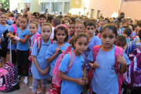 بالصور: افتتاح السنة الدراسية في المدرسة الراشدية بمدينة اللد 